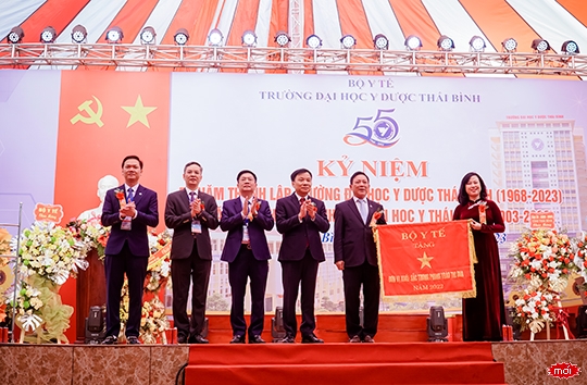 Chương trình kỷ niệm 55 năm thành lập Trường Đại học Y Dược Thái Bình (1968-2023), 20 năm thành lập Bệnh viện Đại học Y Thái Bình (2003-2023)