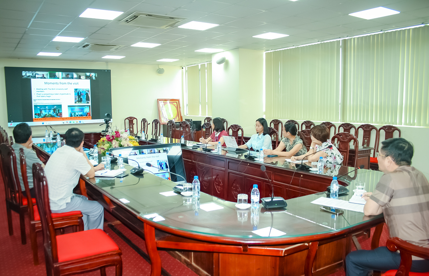 Trường Đại học Y Dược Thái Bình làm việc với đoàn chuyên gia Đại học Công nghệ Auckland (New Zealand) về hợp tác nghiên cứu phòng ngừa đột quỵ cộng đồng