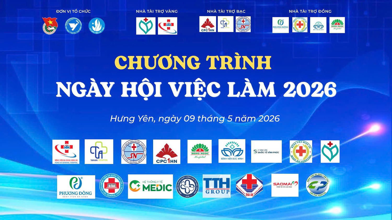 Sẵn sàng cho Ngày hội Việc làm năm 2026 tại Trường Đại học Y Dược Thái Bình