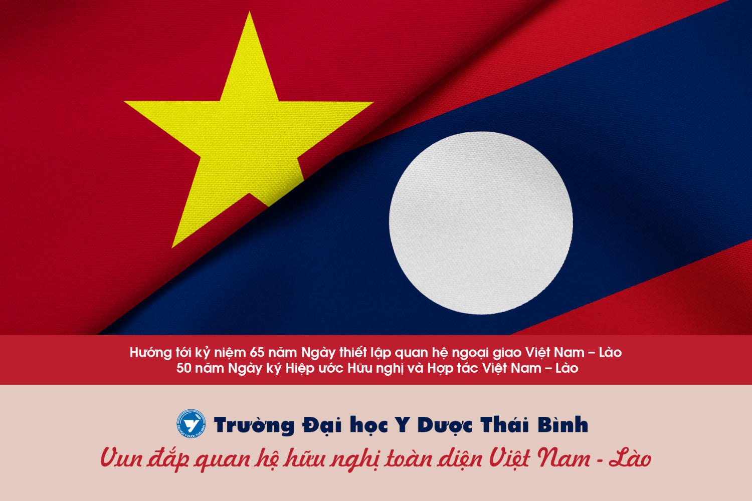 Trường Đại học Y Dược Thái Bình: Vun đắp quan hệ hữu nghị toàn diện Việt Nam - Lào