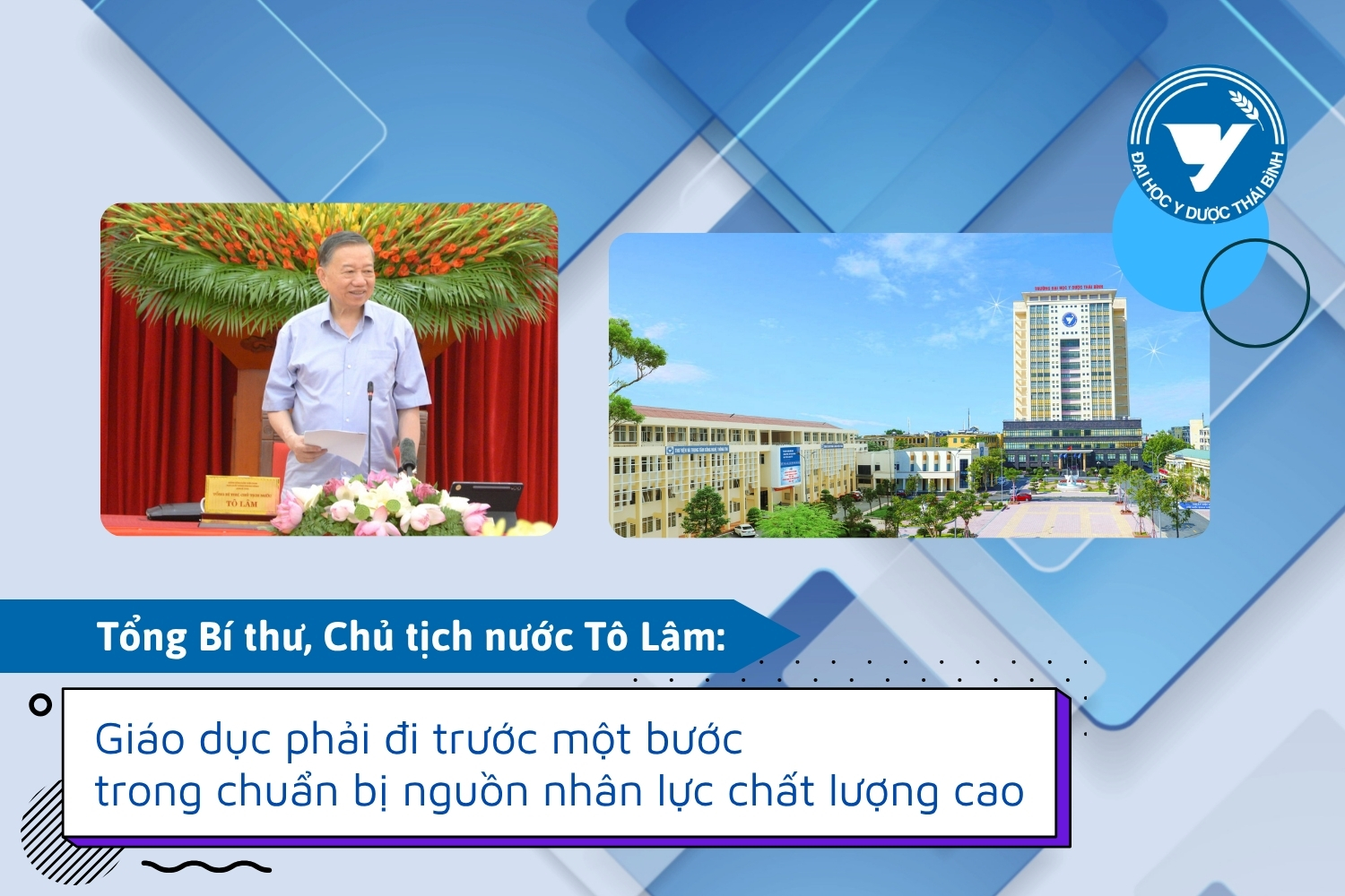 Giáo dục phải đi trước một bước trong chuẩn bị nguồn nhân lực chất lượng cao