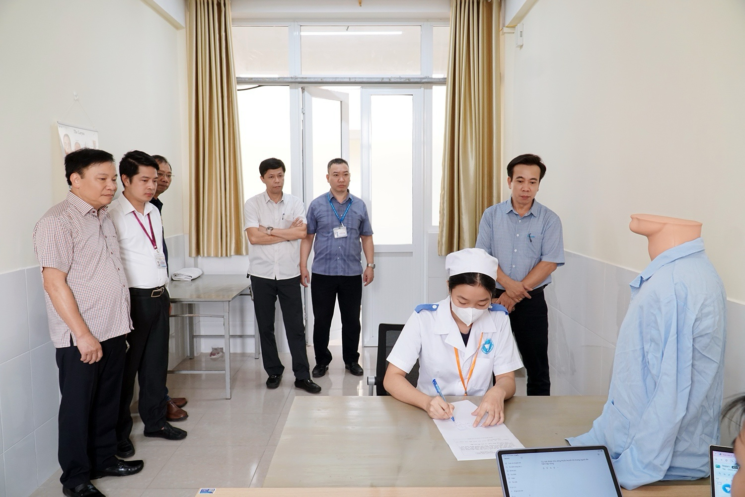 Lần đầu ứng dụng AI trong thi kết thúc Học phần Lâm sàng Điều dưỡng